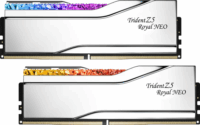 G.Skill 64GB / 6000 DDR5 Trident Z5 Royal Neo Silver CL28 Dual RAM KIT (2x32GB)