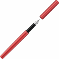Pelikan Ineo Elements P6 Töltőtoll fém dobozban (Kék tinta / M ) - Piros