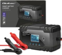 Qoltec 52491 Intelligens Mikroprocesszoros Jármű Akkumulátortöltő 12V 150Ah-ig