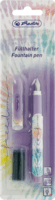 Herlitz New Batik Freedom Töltőtoll (Kék tinta / M ) - Lila/Mintás