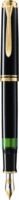 Pelikan M600 Töltőtoll Ajándélkdobozban (Kék tinta / M) - Fekete/Arany