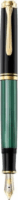 Pelikan M600 Töltőtoll Ajándélkdobozban (Kék tinta / F) - Fekete/Zöld