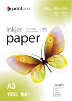 Colorway PrintPro A3 Matt fotópapír 190g/m2 (100 db/csomag)