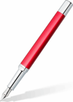 Staedtler Triplus Töltőtoll (Kék tinta / F) - Piros/Ezüst