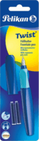 Pelikan Twist P457 Töltőtoll (Kék tinta / M) - Kék