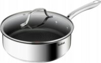 Tefal H8153225 Infinite Mély Serpenyő + Fedő 24 cm - Acél