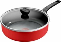 Tefal B4463202 Selection Mély Serpenyő + Fedő 24 cm - Piros