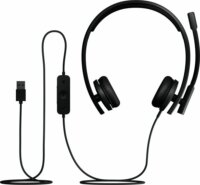 Logitech H570E USB-A Call Center Sztereo Headset - Fekete