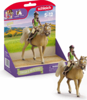 Schleich 42714 Horse Club Sarah & Mystery figura