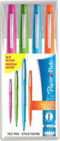 Paper Mate Flair Filctoll készlet 1mm - Vegyes Színek (4 db / csomag)