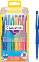 Paper Mate Flair Filctoll készlet 0,7 mm - Vegyes színek (16db / csomag)