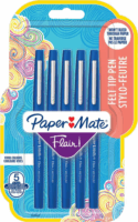 Paper Mate Flair Filctoll készlet 0.7 mm - Kék (5db / csomag)