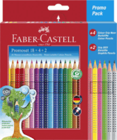 Faber-Castell Grip Promóciós Színes ceruza készlet - Vegyes színek (18+4+2 db / csomag)