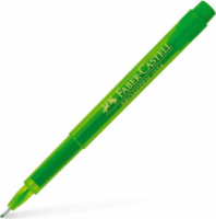 Faber-Castell Tűfilc készlet 0.8mm - Világoszöld (10db / csomag)