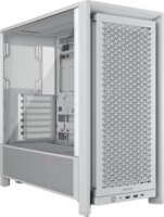 Corsair FRAME 4000D RS Midi Torony Számítógépház + 3db 120mm ventilátor - Fehér