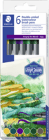 Staedtler Design Journey Asia Kétvégű színes filctoll szett - Vegyes színek (6db / csomag)