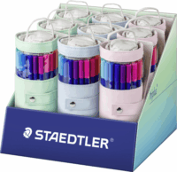 Staedtler Tripus color Színes filctoll készlet tolltartóval - Vegyes színek (20db / csomag)