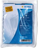 Herma 1323 Műanyag Névjegykártya / Igazolvány tartó (63 x 90 mm) 10 darab - Átlátszó