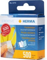 Herma 1070 Kétoldalas Papír Öntapadó Fotóragasztó 500 darab - Fehér