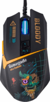 A4Tech Bloody W63 Max Renegade Midnight Vezetékes Gaming Egér - Fekete Mintás