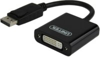 Unitek DisplayPort - DVI adapter Fekete