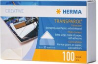 Herma 1302 Öntapadó Fotósarok 37 mm (100 db/csomag) - Átlátszó