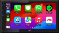 JVC KW-M595DBT Érintőképernyős 6,8 " Bluetooth USB Autó HiFi fejegység