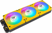 Thermaltake CT140 EX Reverse 140mm PWM ARGB Rendszerhűtő ventilátor 3db - Sárga