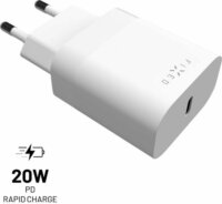 Fixed Travel USB-C Hálózati töltő Adapter 20W - Fehér