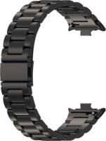 Mybandz 30137 Fém Okosóra Szíj (Xiaomi Smart Band 8 Pro / Xiaomi Redmi Watch 4) - Fekete