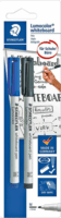 Staedtler 301-S BK2 1mm Táblamarker - Vegyes színek (2 db / csomag)