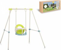 Smoby Kültéri Bébi hinta fémszerkezettel - Kék/Zöld