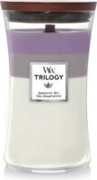WoodWick Trilogy Amethyst - Levendula Illatgyertya 610g - Lila