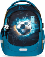 Belmil Leisure Plus Fire Footbal Iskolatáska - Mintás
