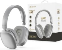 Devia EarBass Pro2 ANC Bluetooth Fülhallgató Headset - Ezüst