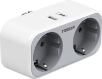 Tessan TS-WS02DE00 USB-A / USB-C Hálózati elosztó 2 aljzatos - Fehér