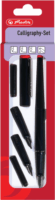 Herlitz 8623001 5 részes Kallligráfia készlet (Fekete tinta) - Fekete