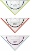Herlitz 11367968 Háromszög vonalzó - 16 cm