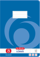 Herlitz 3322500 16 lapos A4 Négyzetrácsos füzet - Kék
