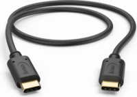 Hama USB-C apa - USB-C apa 2.0 Adat és töltőkábel 0.5m - Fekete