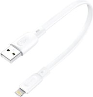 Foneng X107 USB-A apa - Ligthning Töltő- és adatkábel 0.25m - Fehér