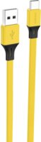 Foneng X96 USB-A apa - USB-C apa Töltő- és adatkábel 1m - Sárga