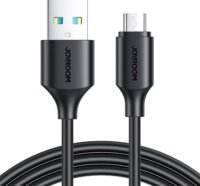 Joyroom S-UM018A9 USB-A apa - microUSB apa Töltő- és adatkábel 1m - Fekete