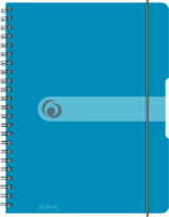 Herlitz 11293610 80 lapos A4 Négyzetrácsos Spirálfüzet - Kék