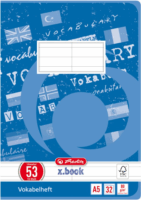 Herlitz 415588 32 lapos A5 Szótárfüzet - Kék