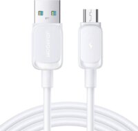 Joyroom S-AM018A14 USB-C apa - MicroUSB apa Adat- és töltőkábel 2m - Fehér