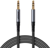 Joyroom SY-A08 3.5mm Jack apa - 3.5mm Jack apa Audio Kábel 1.2m - Fekete