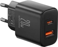 Joyroom JR-TCF05 USB-A / USB-C Hálózati Töltő Adapter 20W - Fekete