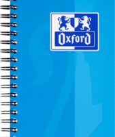 Oxford 400101422 80 lapos A4+ Vonalas / Négyzetrácsos spirálfüzet - Kék