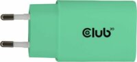 Club3D Lifestyle USB-C Hálózati Gyorstöltő Adapter 30W - Zöld